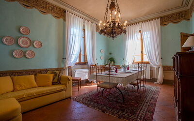 Villa Angelica: Salon