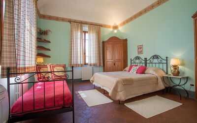 Villa Angelica: chambre à coucher