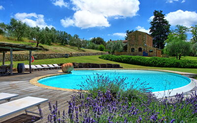 Villa Ferdinando: Pool, Summer