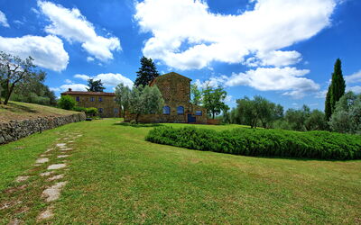 Villa Ferdinando: Garden, Summer