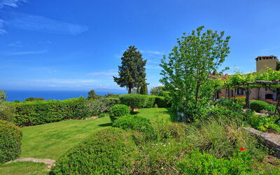 Villa Argentario: Extérieur, Jardin, Vues