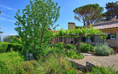 Villa Argentario: Extérieur, Jardin