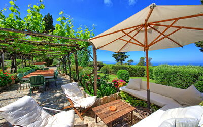Villa Argentario: Balcon / Terrasse / Patio, Extérieur, Jardin