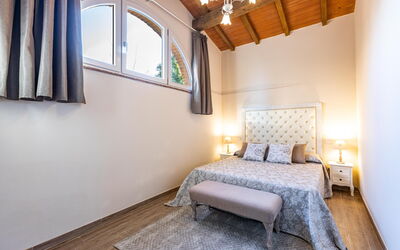 Villa Bonriposo: chambre à coucher