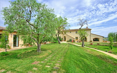 Villa le Buche: Tuin