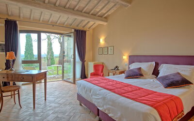 Villa le Buche: slaapkamer