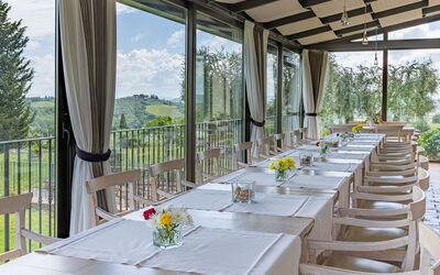 Villa le Buche: Lunchroom