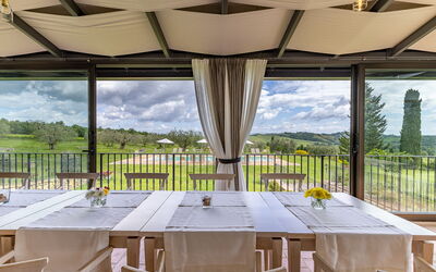 Villa le Buche: Lunchroom