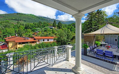 Villa Raffaela: Balcon / Terrasse / Patio, Extérieur, Jardin, Vues