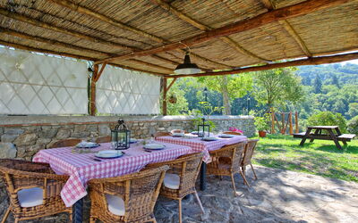 Villa Poggiolino: Balcony / Terrace / Patio, Garden