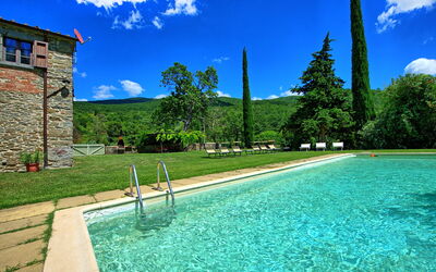 Villa Poggiolino: Building Exterior, Garden, Outdoor, Pool