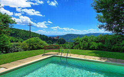 Villa Poggiolino: Garden, Outdoor, Pool, Scenic View