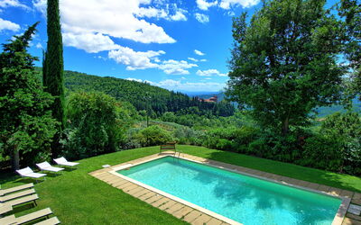Villa Poggiolino: Garden, Outdoor, Pool