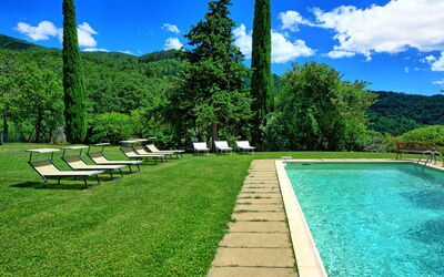 Villa Poggiolino: Garden, Outdoor, Pool