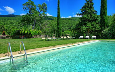 Villa Poggiolino: Garden, Outdoor, Pool