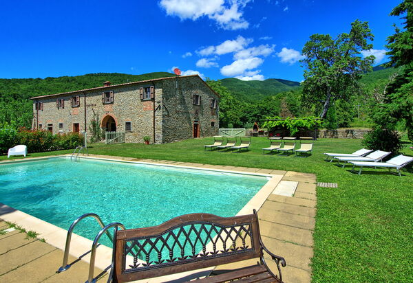 Villa Poggiolino: bassin, Extérieur, Extérieurs, Jardin