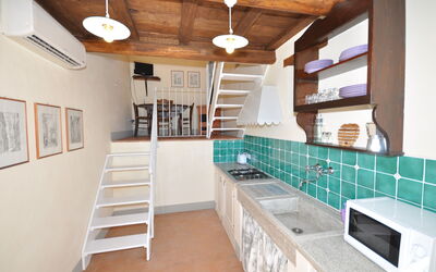 Forno House: Keuken, Lunchroom, Woonkamer