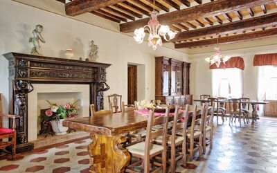 Villa Capolona: Sala da pranzo