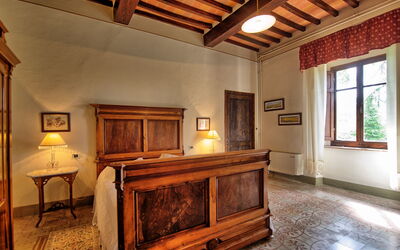 Villa Capolona: Camera da letto