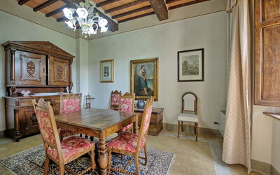 Villa Capolona: Sala da pranzo