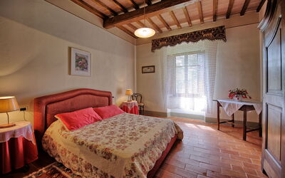 Villa Capolona: Camera da letto