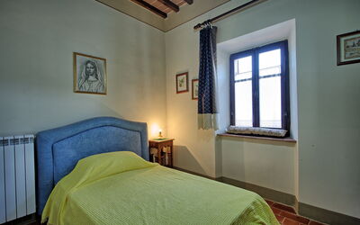 Villa Capolona: Camera da letto