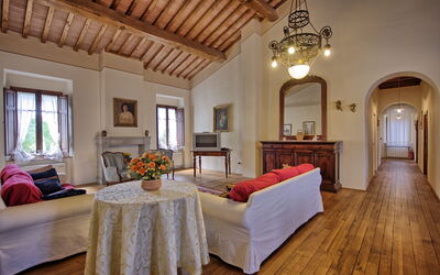 Villa Capolona: Soggiorno