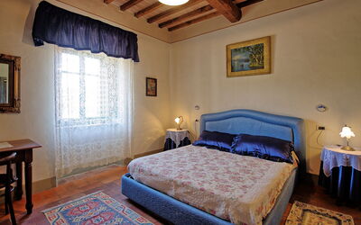 Villa Capolona: Camera da letto