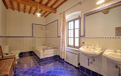 Villa Capolona: Bagno