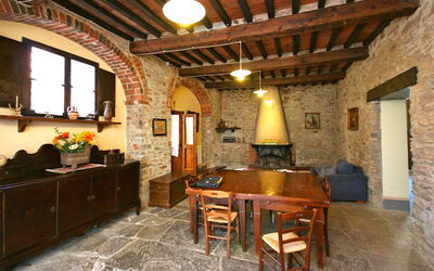 Villa Capolona: Sala da pranzo, Soggiorno