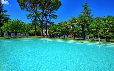 Villa Capolona: all'aperto, Piscina