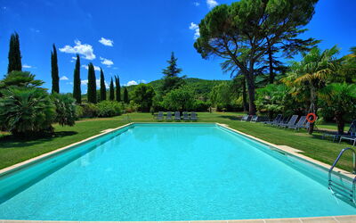 Villa Capolona: all'aperto, Piscina