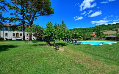 Villa Capolona: all'aperto, Giardino, Piscina, Vista Panoramica