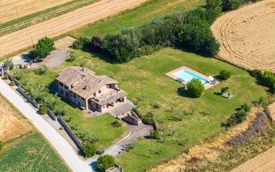 Villa Assisi: Extérieur, Extérieurs, Jardin