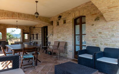 Villa Assisi: Balcon / Terrasse / Patio, Extérieur, Extérieurs