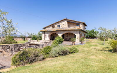 Villa Assisi: Extérieur, Extérieurs, Jardin