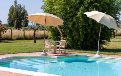 Villa Assisi: bassin, Extérieur, Extérieurs, Jardin