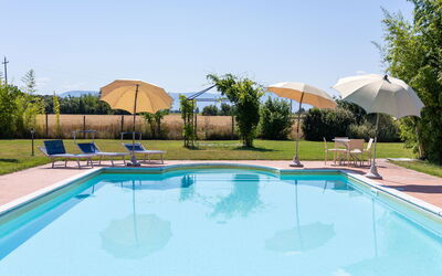 Villa Assisi: bassin, Extérieur, Extérieurs, Jardin