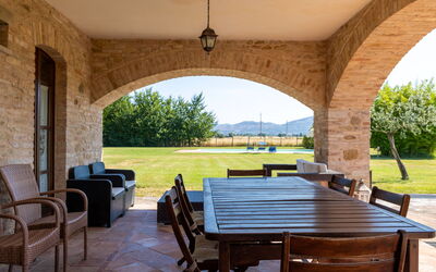 Villa Assisi: Balcon / Terrasse / Patio, Extérieur, Extérieurs