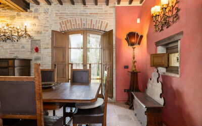 Villa Assisi: Salle à manger