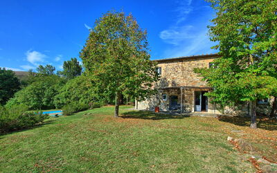 Villa Gualchiere: Buitenkanten, Tuin