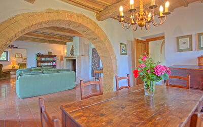 Villa Palazzone: Sala da pranzo