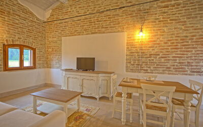 Villa Apollinare: Lunchroom, Woonkamer