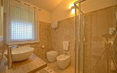 Villa Apollinare: Badkamer