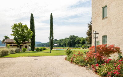 Villa Apollinare: Tuin