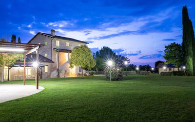 Villa Apollinare: Buitenshuis, Tuin