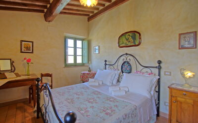 Castelmuzio: Bedroom