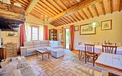 Casa Cipressi: Sala da pranzo, Soggiorno