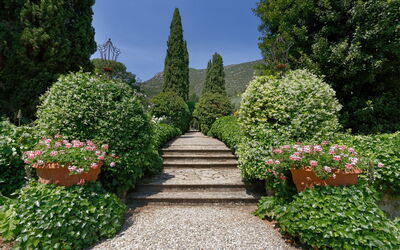 Villa de Ranieri: Jardin