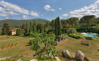 Villa de Ranieri: Jardin, Vues